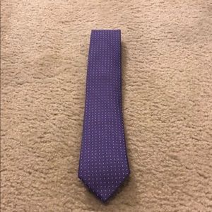 NWT Jos. A Bank Reserve Purple/blue dot tie